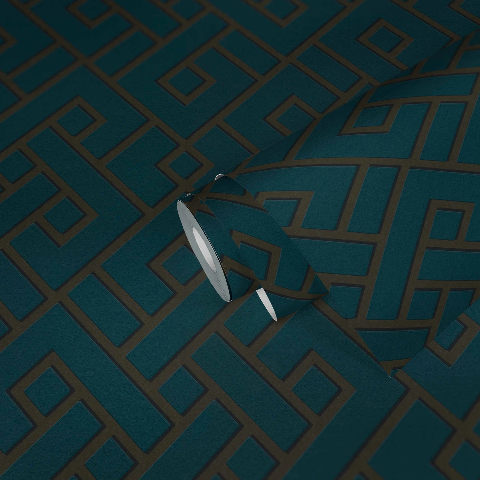 Tapete Vlies Michalsky Geometrisch Grün Schwarz 37984-3 6 Tapete Vlies Michalsky Geometrisch Grün Schwarz 37984-3 – Bild 4