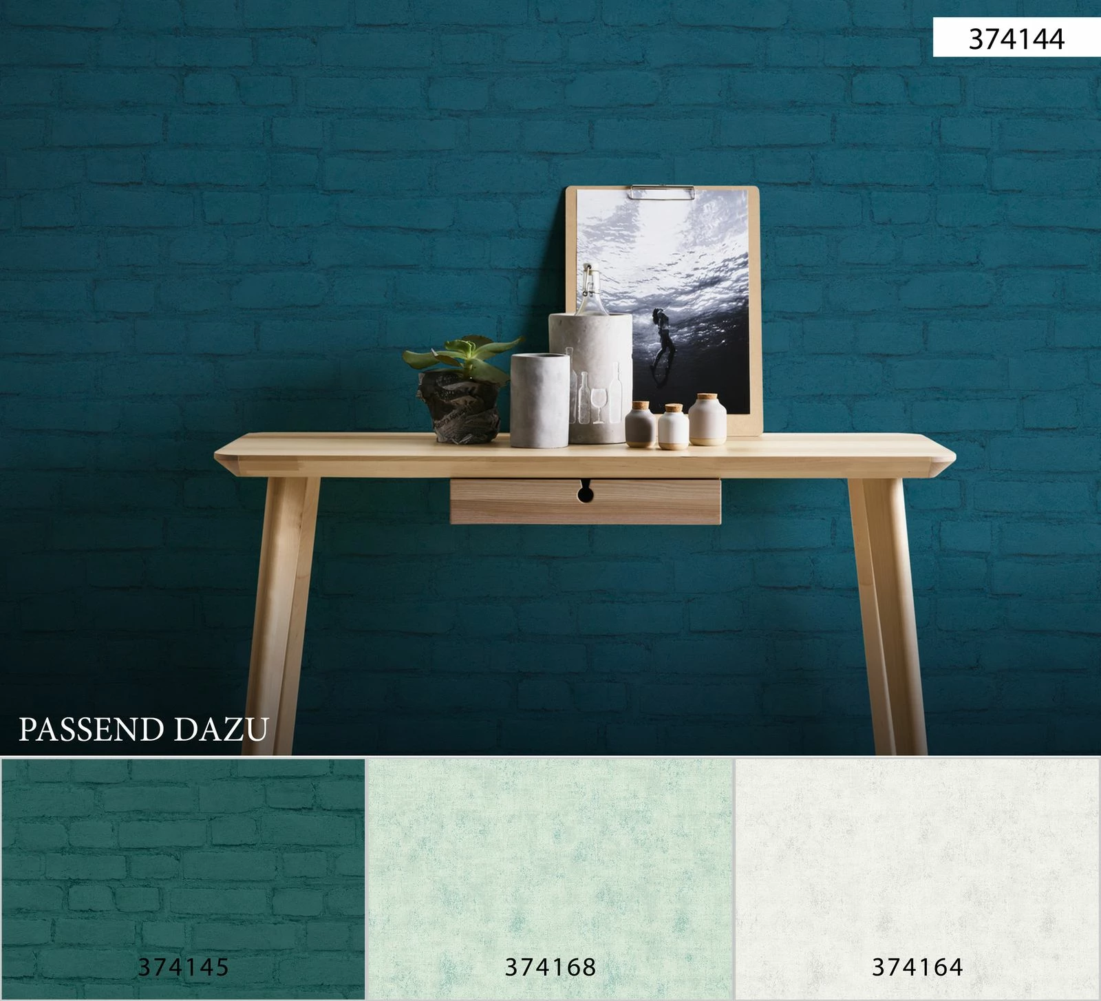 Tapete Vlies Neue Bude 37414-4 Steinmauer Blau 8 Tapete Vlies Neue Bude 37414-4 Steinmauer Blau – Bild 6