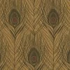 Tapete Vlies Pfau Feder Gold Dunkelbraun 36971-8 -Orex Verkäufe Tapete Vlies Pfau Feder gold dunkelbraun 36971 8 191001