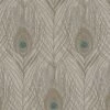 Tapete Vlies Pfau Feder Hellbraun Türkis 36971-6 2 Tapete Vlies Pfau Feder Hellbraun Türkis 36971-6 -Orex Verkäufe Tapete Vlies Pfau Feder hellbraun tuerkis 36971 6 190999 1