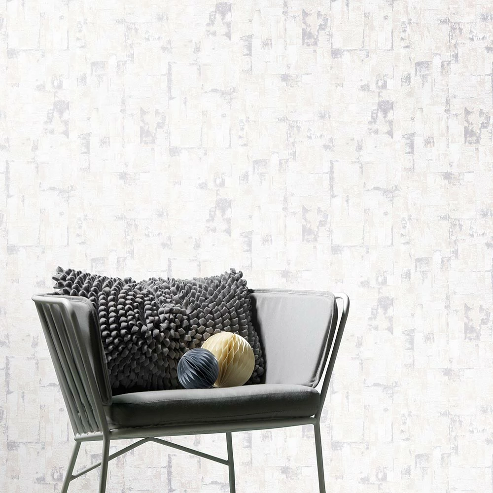 Tapete Vlies Putz Metallic-Effekt Hellgrau 10179-31 3 Tapete Vlies Putz Metallic-Effekt Hellgrau 10179-31