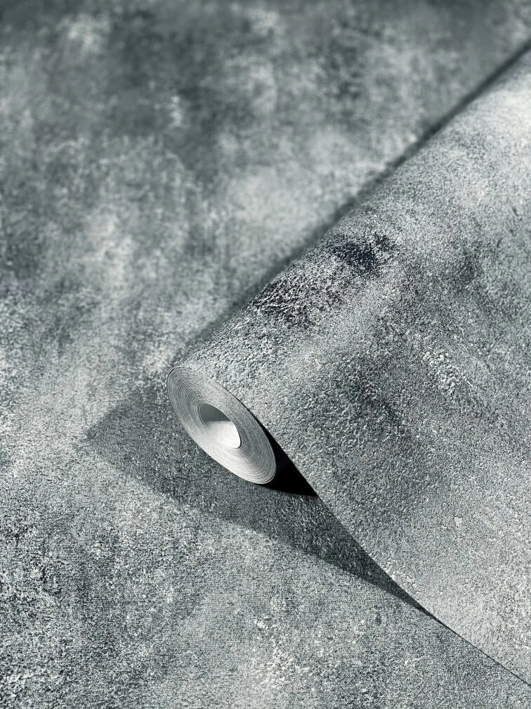 Tapete Vlies Putz-Optik Anthrazit Novamur 82244 5 Tapete Vlies Putz-Optik Anthrazit Novamur 82244 – Bild 3