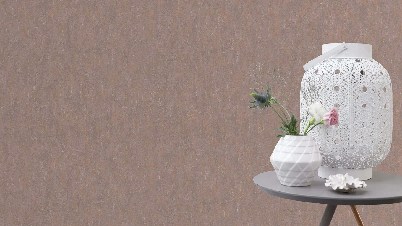 Tapete Vlies Rasch Beton Uni Alt-rosa Gold 458046 5 Tapete Vlies Rasch Beton Uni Alt-rosa Gold 458046 – Bild 3