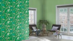 Tapete Vlies Rasch Blätter Vögel Grün Rosa 539455 -Orex Verkäufe Tapete Vlies Rasch Blaetter Voegel gruen rosa 539455 63208796