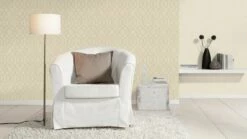 Tapete Vlies Rasch Einfarbig Striche Creme Glanz 539240 8 Tapete Vlies Rasch Einfarbig Striche Creme Glanz 539240 -Orex Verkäufe Tapete Vlies Rasch Einfarbig Striche weiss Glanz 539240 63206151 3