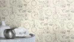 Tapete Vlies Rasch Uhren Postkarten Weiß Grau 649208 8 Tapete Vlies Rasch Uhren Postkarten Weiß Grau 649208 -Orex Verkäufe Tapete Vlies Rasch Uhren Postkarten weiss grau 649208 63207127