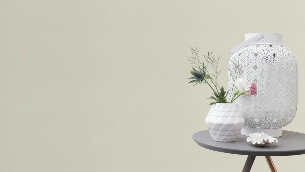 Tapete Vlies Rasch Uni Leinen Weiß 531404 5 Tapete Vlies Rasch Uni Leinen Weiß 531404 – Bild 3