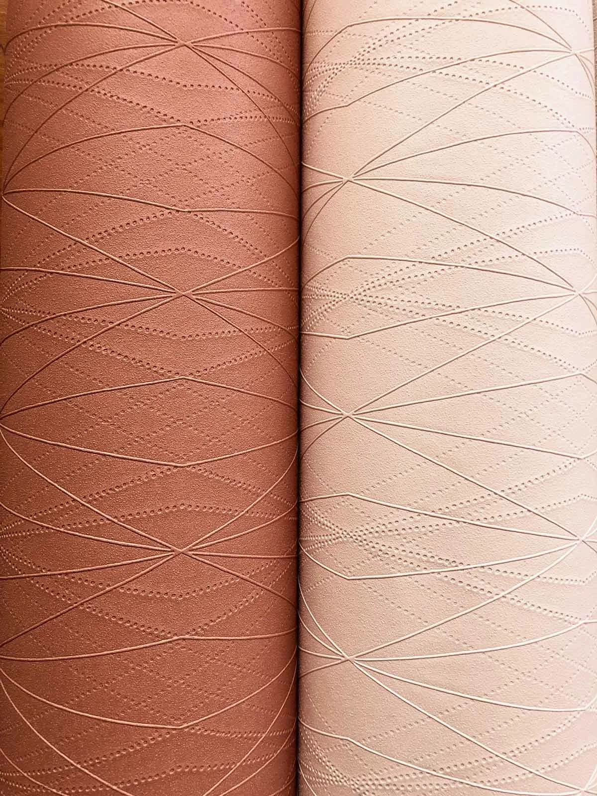 Tapete Vlies Karo Grafik Hellrosa 36879-6 6 Tapete Vlies Karo Grafik Hellrosa 36879-6 – Bild 4