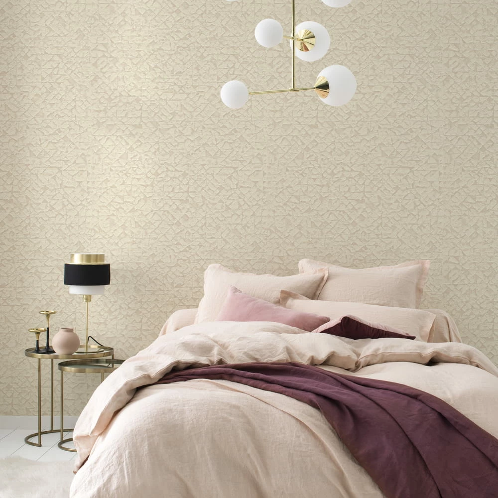 Tapete Vlies Rauten Grafisch Creme Rasch 704334 6 Tapete Vlies Rauten Grafisch Creme Rasch 704334 – Bild 4