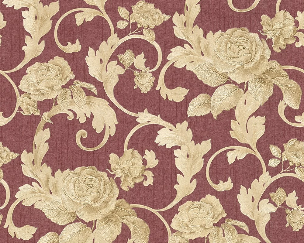 Tapete Vlies Architects Paper Rosen Rot Glanz 95983-2 3 Tapete Vlies Architects Paper Rosen Rot Glanz 95983-2