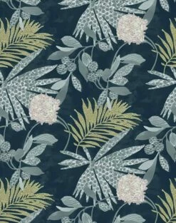 Tapete Vlies SCHÖNER Wohnen Grau Rosa Botanik 31861