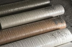 Tapete Vlies Sand-Körnung Streifen Dunkelbraun 32518 -Orex Verkäufe Tapete Vlies Sand Koernung Streifen dunkelbraun 32518 63206324