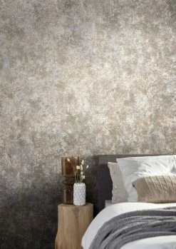 Tapete Vlies Stein Patina Braun Beige 85722