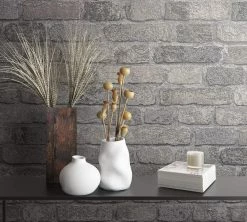 Tapete Vlies Steinmauer 3D Granulat Creme Brique 58411 -Orex Verkäufe Tapete Vlies Steinmauer 3D Granulat creme Brique 58411 192119 1