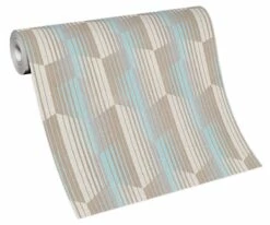 Tapete Vlies Streifen Grafik Braun Türkis Beige 10247-18 8 Tapete Vlies Streifen Grafik Braun Türkis Beige 10247-18 -Orex Verkäufe Tapete Vlies Streifen Grafik braun tuerkis beige 10247 18 63209971 7