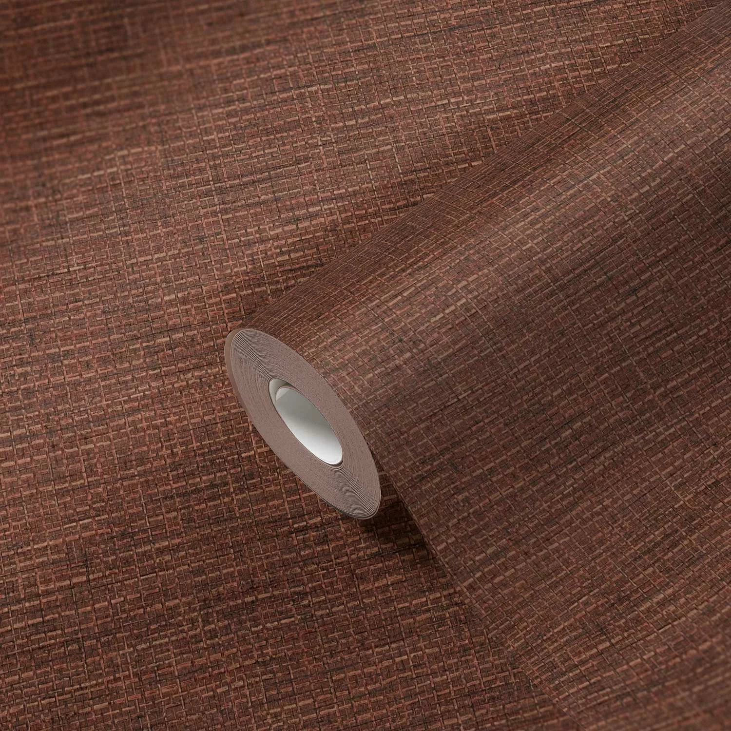 Tapete Vlies Struktur Bast Rot-braun 38527-1 6 Tapete Vlies Struktur Bast Rot-braun 38527-1 – Bild 4
