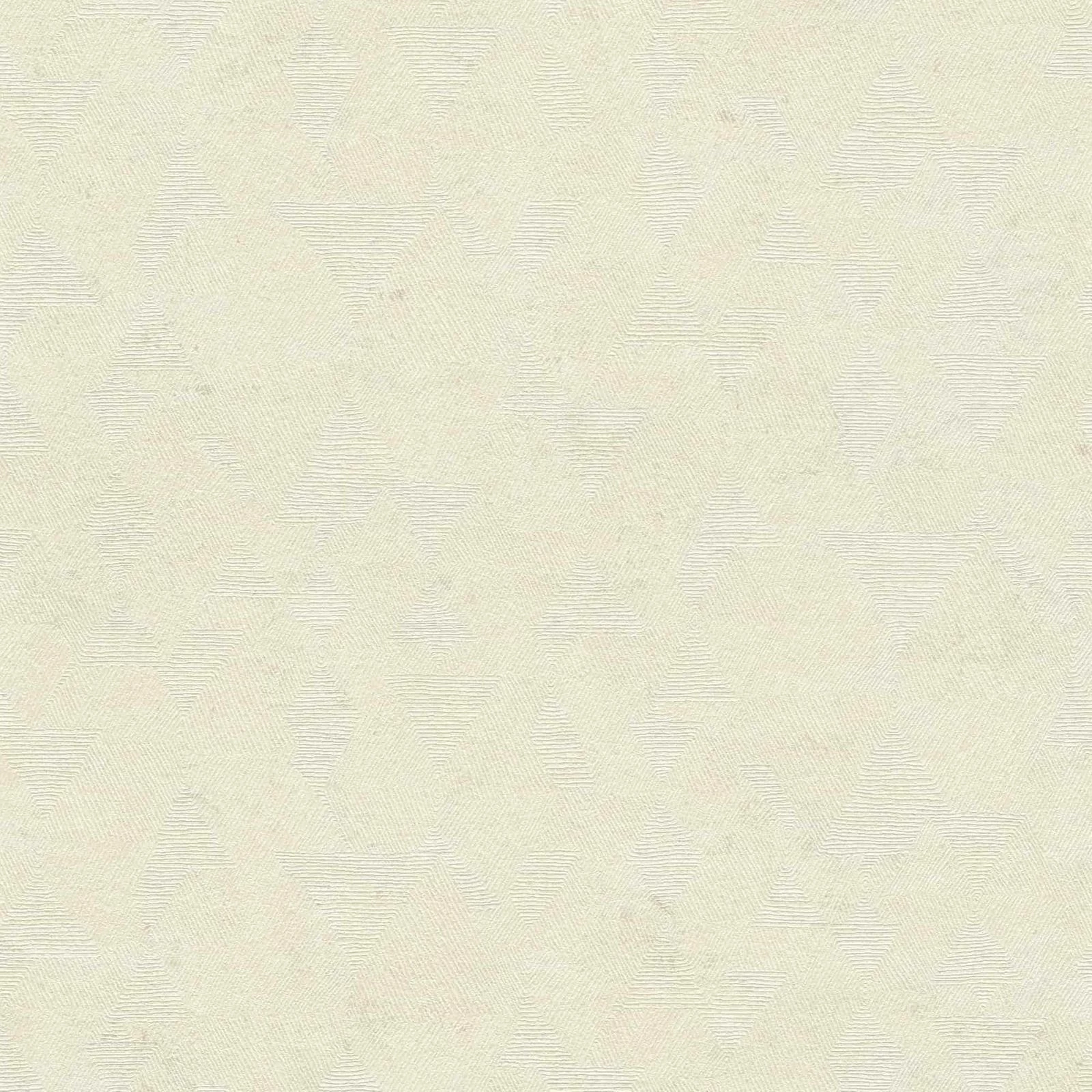 Tapete Vlies Struktur Geometrisch Creme-weiß 38698-1 4 Tapete Vlies Struktur Geometrisch Creme-weiß 38698-1 – Bild 2