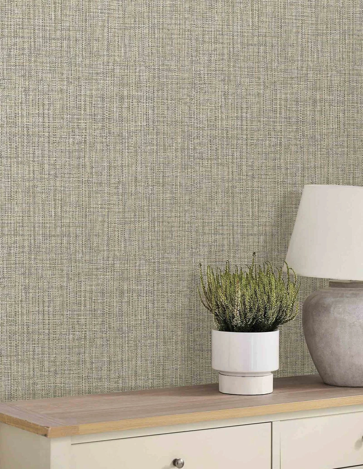 Tapete Vlies Textil-Design Creme Grau Artisan 124941 4 Tapete Vlies Textil-Design Creme Grau Artisan 124941 – Bild 2