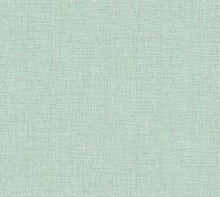 Tapete Vlies Textil-Optik Mint Creme Metallic 36976-9