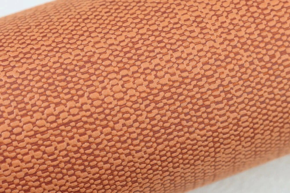 Tapete Vlies Uni Textilstruktur Orange-rot Rasch 700497 5 Tapete Vlies Uni Textilstruktur Orange-rot Rasch 700497 – Bild 3