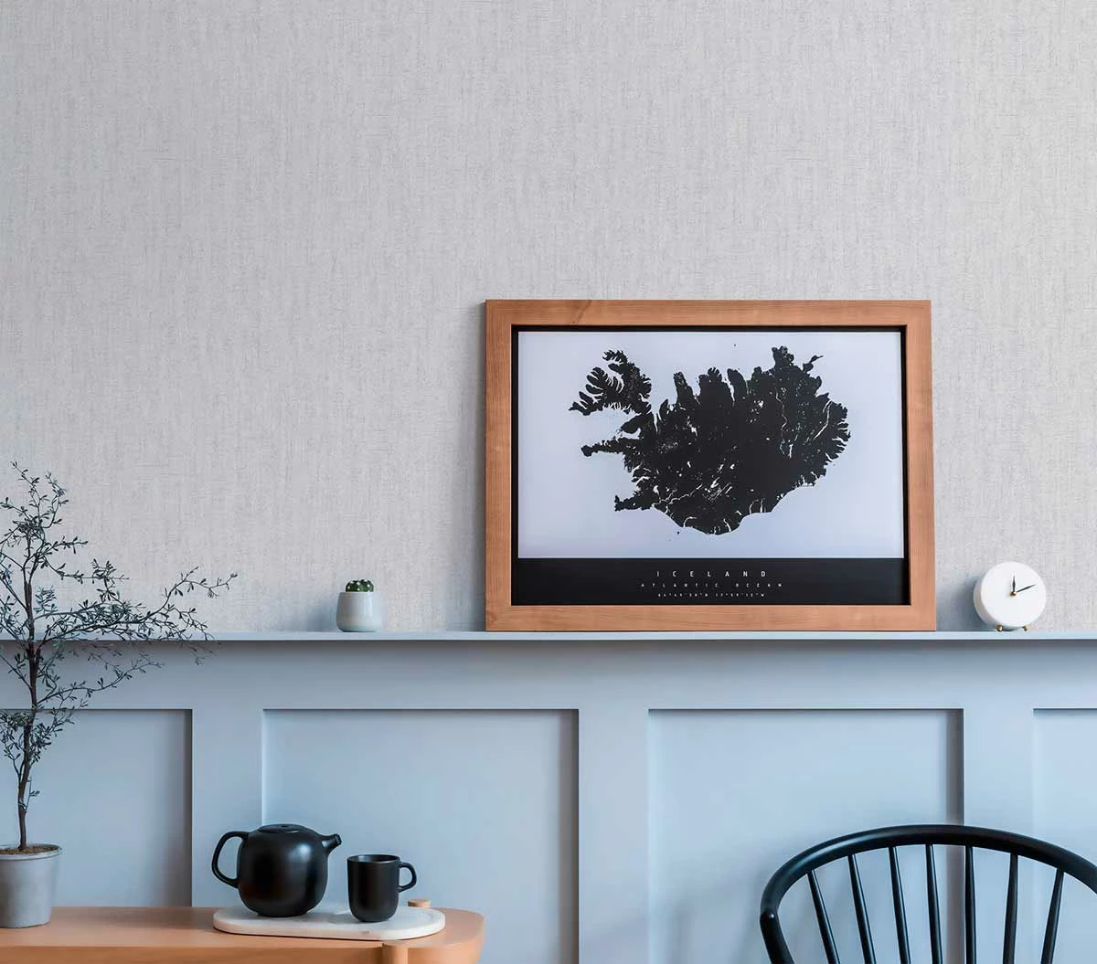 Tapete Vlies Uni Vintage Weiß-grau Glanz 38205-5 7 Tapete Vlies Uni Vintage Weiß-grau Glanz 38205-5 – Bild 5