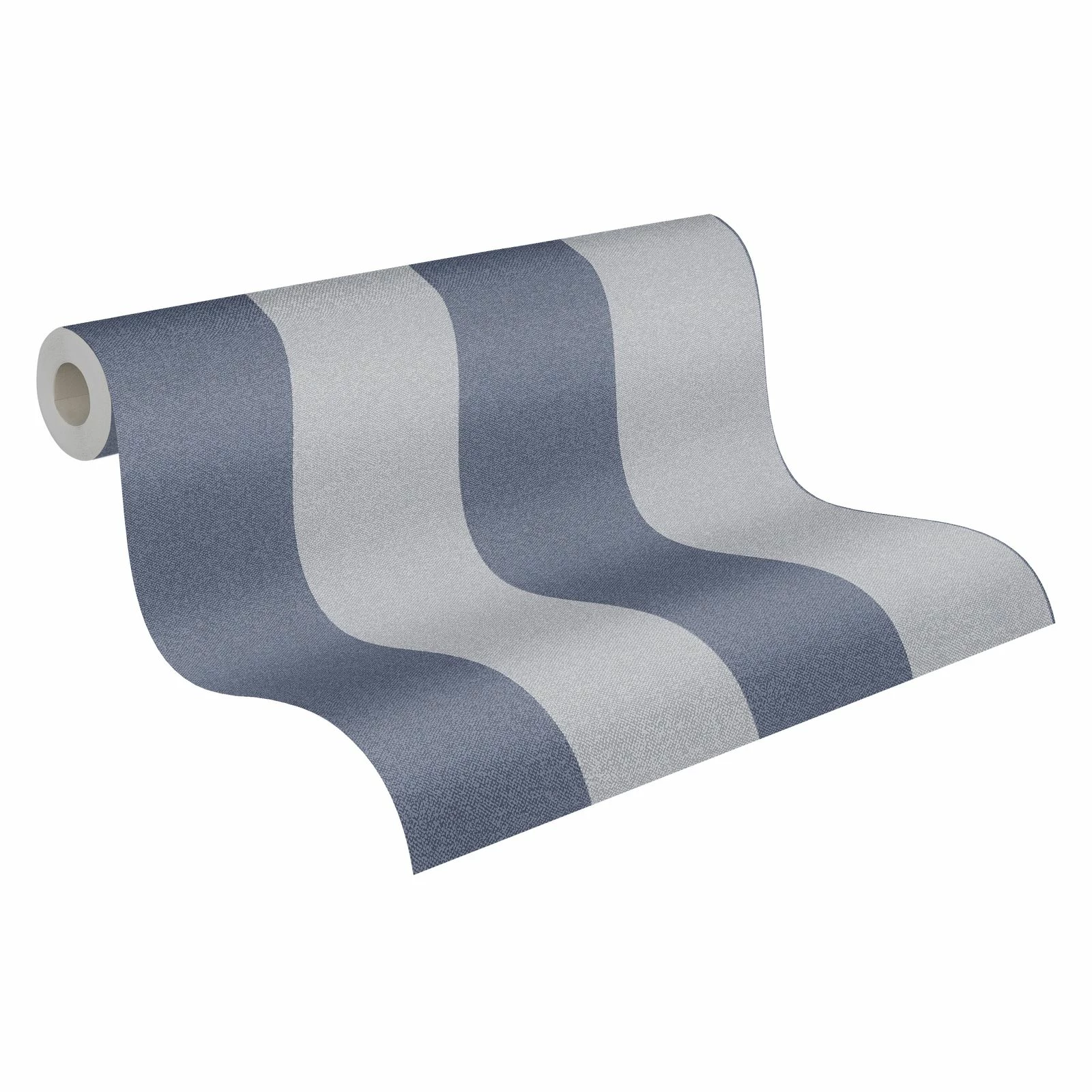 Tapete Vlies Dunkelgrau Streifen 37554-5 | 375545 4 Tapete Vlies Dunkelgrau Streifen 37554-5 | 375545 – Bild 2