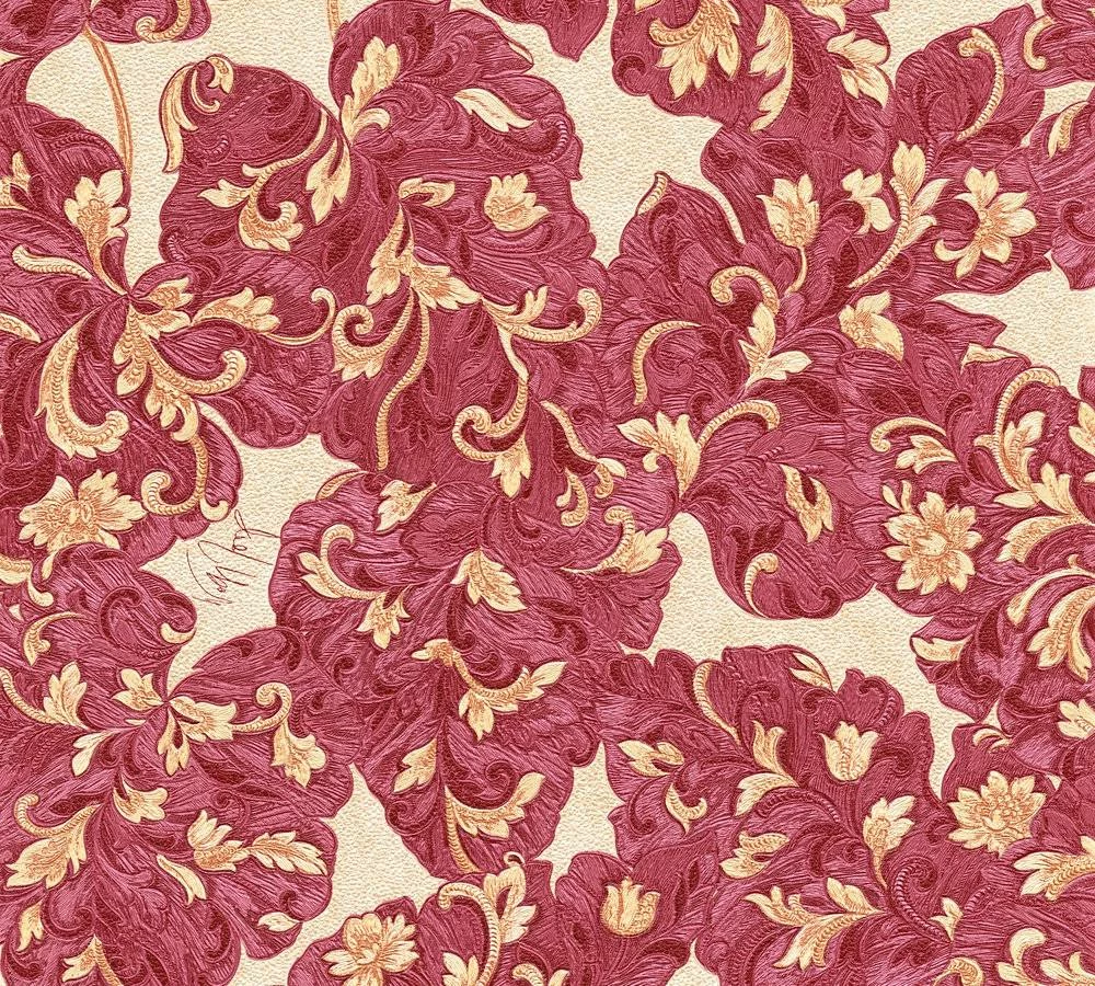 Wolfgang Joop Tapete Ranken Rot-violett Glanz 33869-5 3 Wolfgang Joop Tapete Ranken Rot-violett Glanz 33869-5