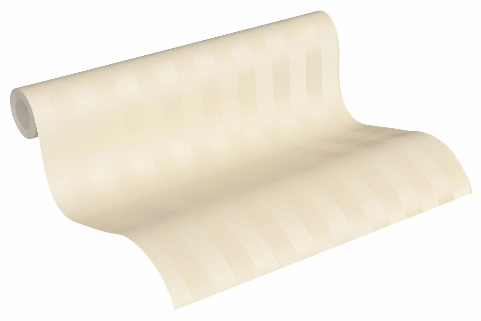 Tapete Vlies Gestreifte Einfarbig Elfenbein 37227-3 3 Tapete Vlies Gestreifte Einfarbig Elfenbein 37227-3