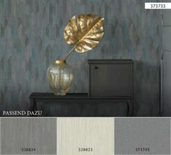 Tapete Vlies Mosaik-Motiv Grau-braun Blau 37374-5 -Orex Verkäufe Tapete aus Vlies Mosaik Motiv grau braun blau 373745 63202886 1