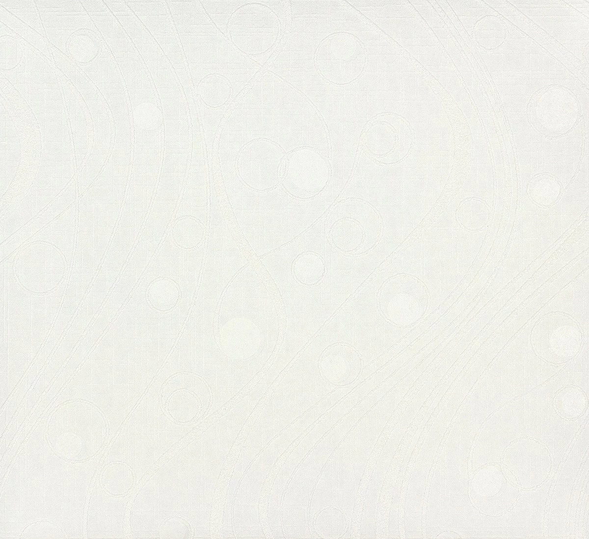 Vliestapete Wellen Kreise Weiß Patent Decor 3D 9456 3 Vliestapete Wellen Kreise Weiß Patent Decor 3D 9456