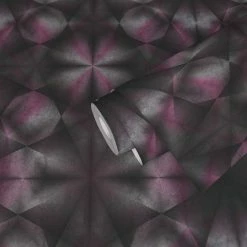 Tapete Vlies 3D Dreiecke Pink Schwarz Grau 38692-1 11 Tapete Vlies 3D Dreiecke Pink Schwarz Grau 38692-1 -Orex Verkäufe Tapeten Musterartikel 38692 1 63211177