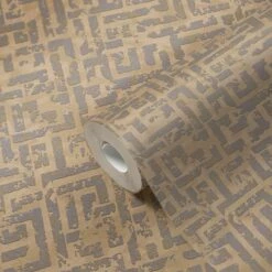 Tapete Vlies Labyrinth Geometrie Hellbraun 38695-2 10 Tapete Vlies Labyrinth Geometrie Hellbraun 38695-2 -Orex Verkäufe Tapeten Musterartikel 38695 2 63211193