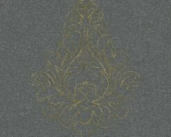 Tapeten Panel Architects Paper Schwarz Glanz 96982-4