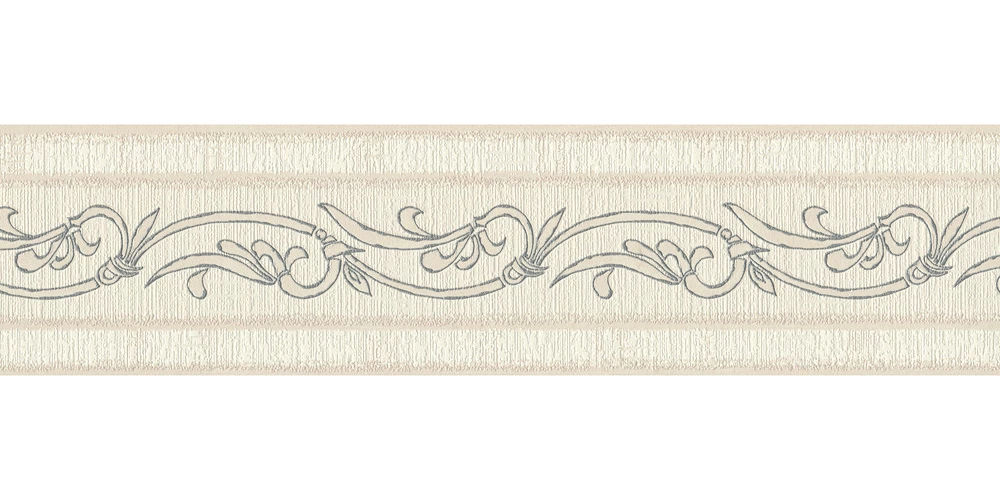 Tapetenborte Bordüre Ranken Creme Taupe AS 2635-13 3 Tapetenborte Bordüre Ranken Creme Taupe AS 2635-13