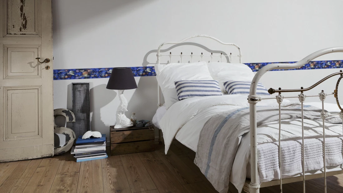 Tapetenborte Bordüre Weltall Universum Bunt AS 8962-16 5 Tapetenborte Bordüre Weltall Universum Bunt AS 8962-16 – Bild 3