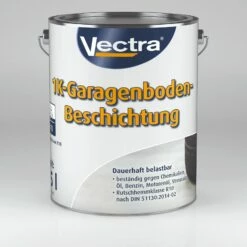 Vectra Garagenbodenfarbe Grau Seidenmatt 5l