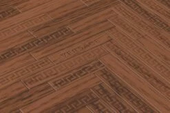 Versace Home Tapete Fischgrät Rot-braun Glanz 370513 -Orex Verkäufe Versace Home IV Vinyltapete Fischgraet rotbraun Glanz 370513 63200281 1