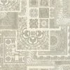 Versace Home Tapete Ornamentkachel Creme Metallic 370485 2 Versace Home Tapete Ornamentkachel Creme Metallic 370485 -Orex Verkäufe Versace Home IV Vinyltapete Ornamentkachel creme Metallic 370485 63200264
