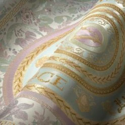 Versace Vliestapete 38705-2 Floral Medusa Weiß Rosa -Orex Verkäufe Versace Vliestapete 38705 2 Floral Medusa Weiss Rosa 63213749 1