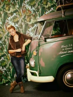 Vinyltapete 95898-1 Cartoon Blätter Wald Grün Blau Braun -Orex Verkäufe Vinyltapete 95898 1 Cartoon Blaetter Wald gruen blau braun 146152 6