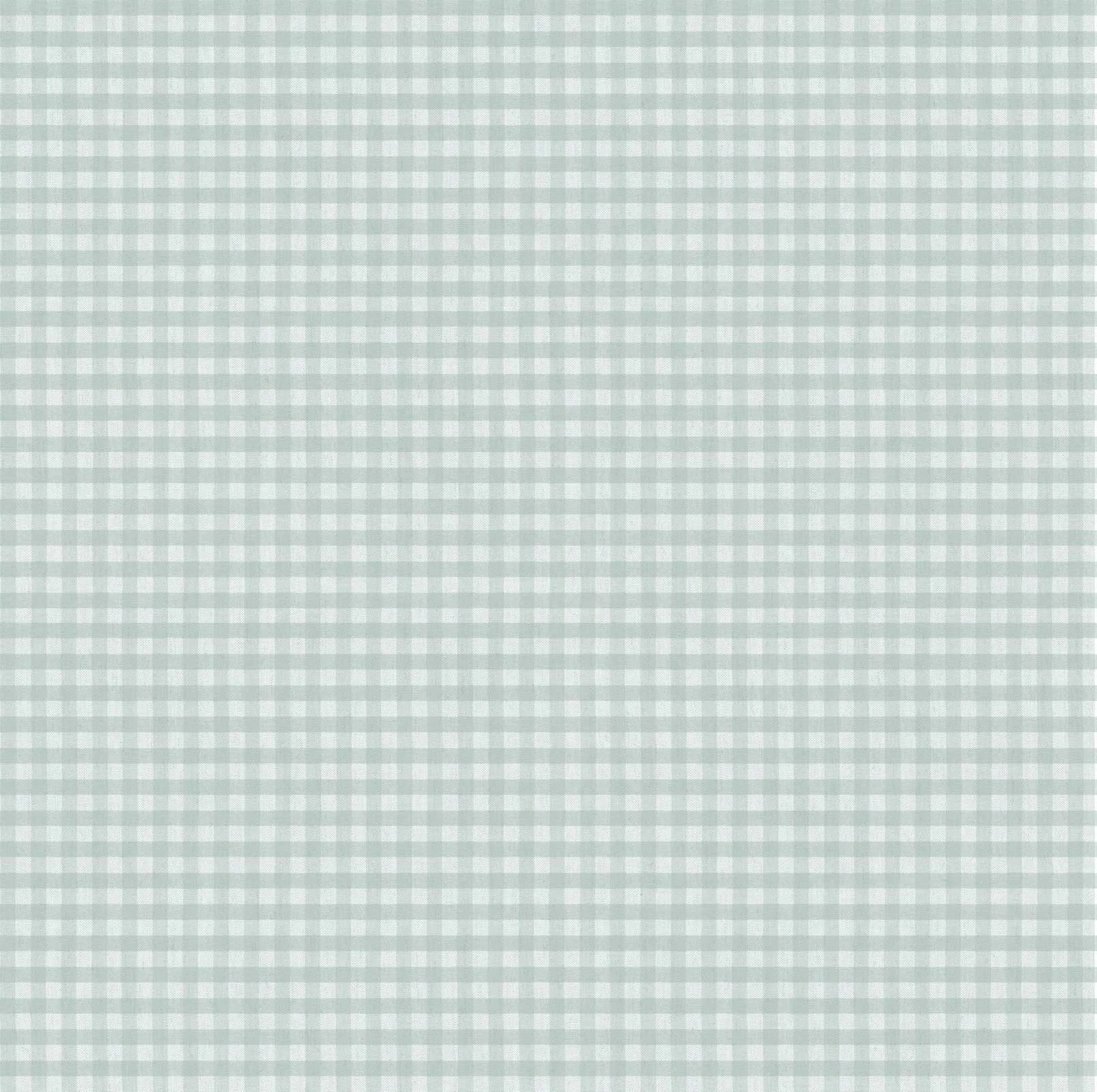 Vinyltapete Kleinkariert Beige Türkis Textil 007867 3 Vinyltapete Kleinkariert Beige Türkis Textil 007867