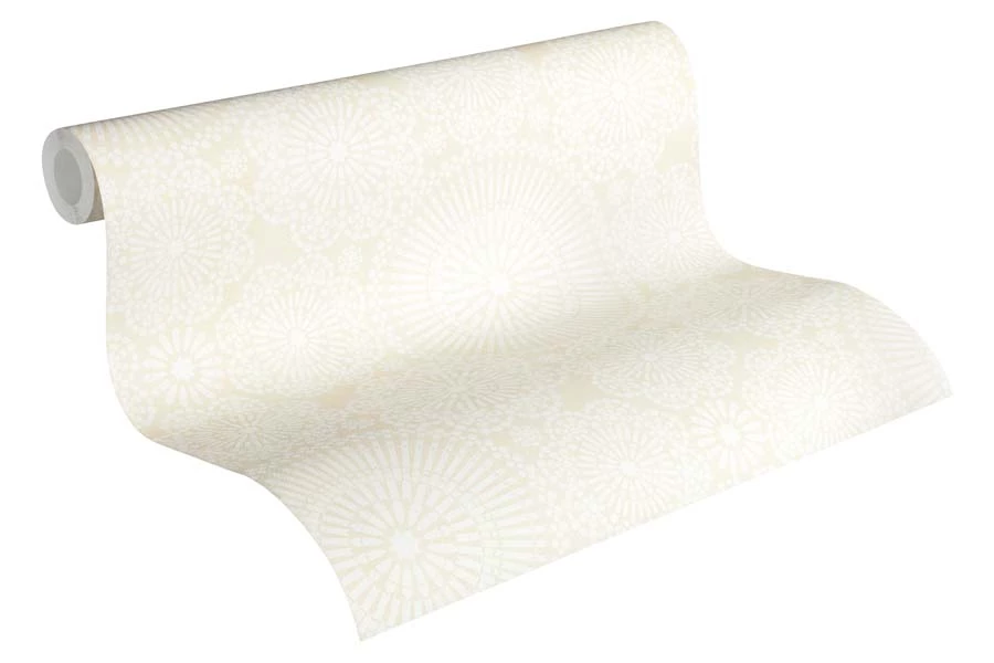 Vlies Tapete Mandala Creme-beige Livingwalls 36295-2 4 Vlies Tapete Mandala Creme-beige Livingwalls 36295-2 – Bild 2