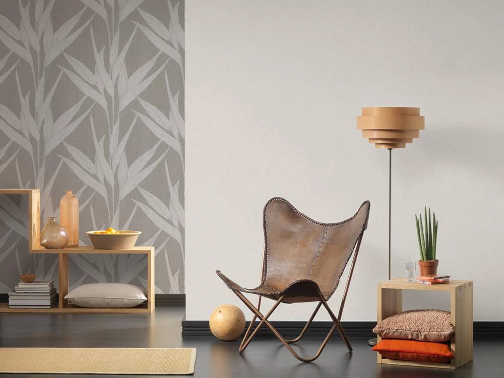 Vlies Tapete Meliert Dunkelbeige Hygge Livingwalls 2973-10 3 Vlies Tapete Meliert Dunkelbeige Hygge Livingwalls 2973-10