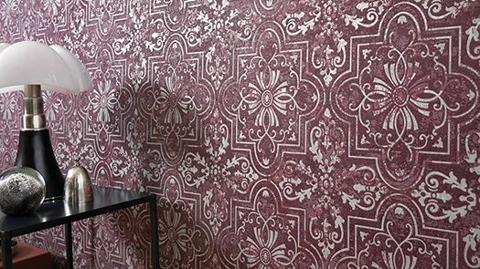 Vlies Tapete Violett Silber Erismann Vintage 6337-16 5 Vlies Tapete Violett Silber Erismann Vintage 6337-16 – Bild 3