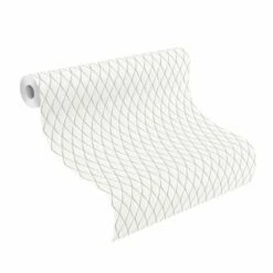 Vlies Tapete Rauten 3D Grau Metallic Rasch Cato 800760 8 Vlies Tapete Rauten 3D Grau Metallic Rasch Cato 800760 -Orex Verkäufe Vlies Tapete Rauten 3D grau Metallic Rasch Cato 4