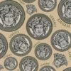 Versace Vliestapete 38611-4 Medusa Beige Gold Silber -Orex Verkäufe Vliestapete 38611 4 Medusa Beige VERSACE Home Tapete 63213733