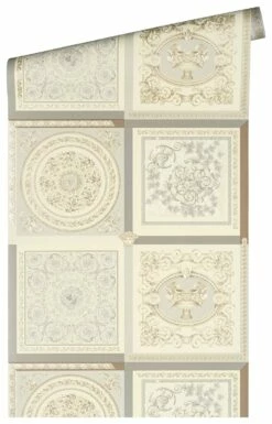 Versace Vliestapete 38704-2 Fliesen Optik Beige Grau 12 Versace Vliestapete 38704-2 Fliesen Optik Beige Grau -Orex Verkäufe Vliestapete 38704 2 Fliesen Optik Beige Grau VERSACE Home Tapete 63213743 2