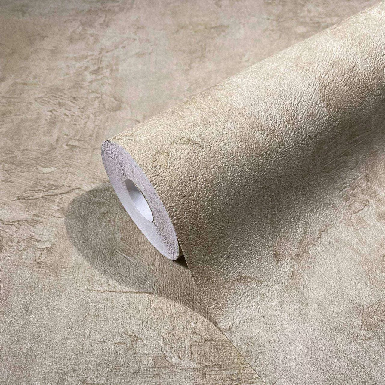 Vliestapete Beige Braun Uni Putz Optik Marburg 34190 4 Vliestapete Beige Braun Uni Putz Optik Marburg 34190 – Bild 2