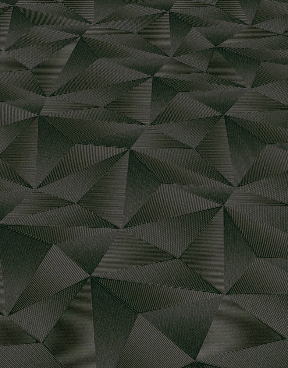Vliestapete Dreiecke 3D Erismann 10106-15 Anthrazit 9 Vliestapete Dreiecke 3D Erismann 10106-15 Anthrazit – Bild 7