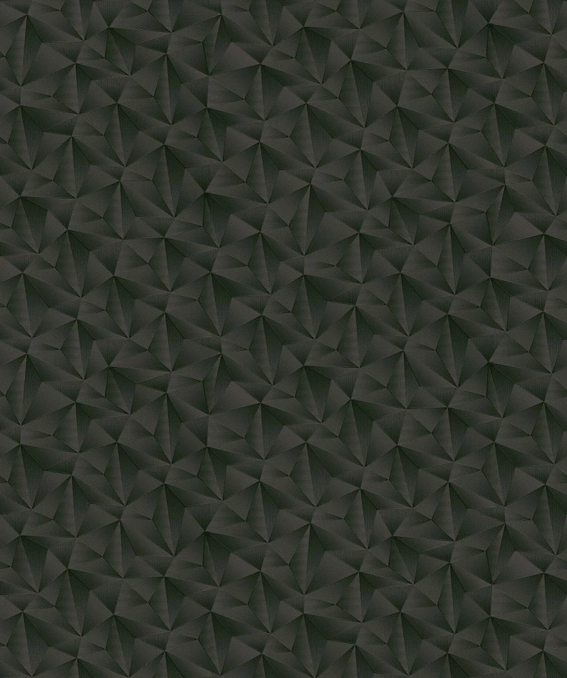 Vliestapete Dreiecke 3D Erismann 10106-15 Anthrazit 4 Vliestapete Dreiecke 3D Erismann 10106-15 Anthrazit – Bild 2